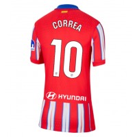 Atletico Madrid Angel Correa #10 Replika Hemmatröja Dam 2024-25 Kortärmad